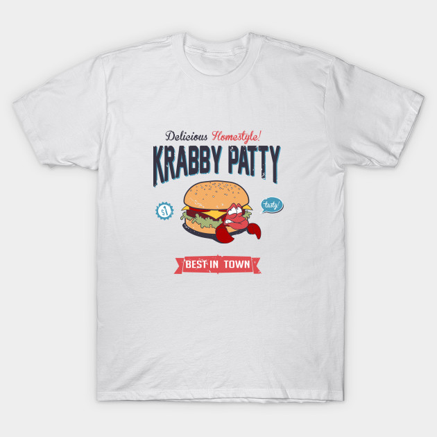 Krabby Patty Gourmet - Spongebob Squarepants - T-Shirt | TeePublic